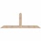 Ekena Millwork Portland Smooth Timber Gable Bracket, Douglas Fir, 84"W x 31"H x 3 1/2"D x 5 1/2"F, 9/12 Pitch GBW084X31X0406POR00SDF - alternate 1